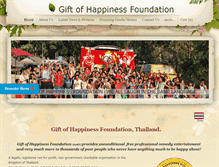 Tablet Screenshot of gohappiness.org